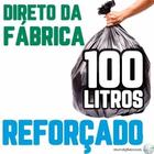 - Saco De Lixo 100 Litros 300un Preto Reforçado