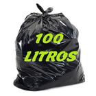 Saco De Lixo 100 Litros Pacote Com 100 Unidades Econômico