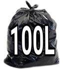 Saco De Lixo 100 Litros Reforçado 100Un - Salix