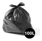 Saco De Lixo 100 Litros Resistente 100 Unidades - HIGIPACK