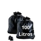 Saco de lixo 100 litros - Resistente 50 Unidades
