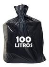 Saco De Lixo 100 Litros Resistente ( Pct 100 Unid )