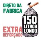 Saco De Lixo 150 Litros 100 Un Preto Ainda Mais Forte - HIGIPACK