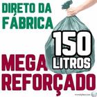 Saco De Lixo 150 Litros 100 Un Verde Mega Reforçado