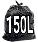 Saco De Lixo 150 Litros Super Reforçado Preto 50 Un