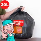 Saco de lixo 20 litros com 20 unidades - Plast