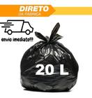 Saco De Lixo 20 Litros Resistente 100 Unidades - Aomega Produtos