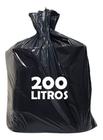 Saco De Lixo 200 Litros Reforçado Pct 100unid Melhor Preco