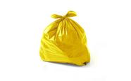 Saco de lixo 60 litros 59x70cm c/100 un amarelo leve - ITAQUITI