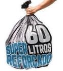 Saco De Lixo 60 Litros Boca Larga Super Reforçado Com 5Kg