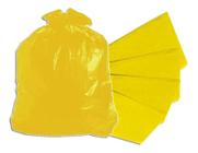 Saco De Lixo Amarelo 60l Pacote Com 100 Kit 10