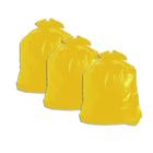Saco De Lixo Amarelo 60L Pacote Com 100 Kit 3