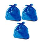 Saco De Lixo Azul 20l Pacote Com 100 Kit 3