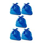 Saco De Lixo Azul 20l Pacote Com 100 Kit 5