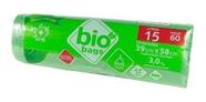 Saco De Lixo Biodegradavel - Verde - 15l - 360unid -biobags