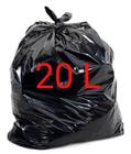 Saco de lixo comum 20 litros c/25 unidades