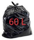 Saco de lixo comum 60 litros c/100 unidades
