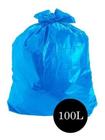 Saco De Lixo Comum Azul M4 100lts Pct C/100 Un