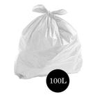 Saco De Lixo Comum Leitoso 100lts Pct C/100 Un