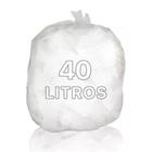 Saco de Lixo Ecológico Branco 40 Litros com 100 unidades - Casa Limpa