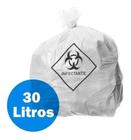 Saco De Lixo Infectante 30 Litros Reforçado - 100 Unidades