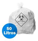 Saco De Lixo Infectante 50 Litros Reforçado - 100 Unidades