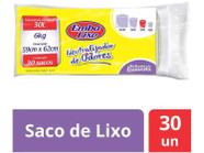 Saco de Lixo Neutralizador Odores Cheiro 30 Litros 30 Sacos - Embalixo