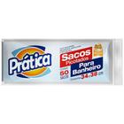 saco de lixo pia e banheiro pratica c/50 unidades branco