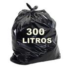 Saco De Lixo Preto 300l Reforçado 5 Micra 100 Unid