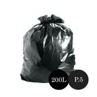 Saco de Lixo Preto P.5 200LTS PCT C/100 UN - Rr plasticos