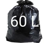 Saco de lixo reforçado 60 litros c/100 unidades