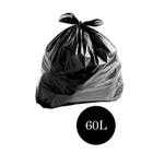 Saco de Lixo Reforçado Preto 60LTS PCT C/100 UN - Rr plasticos