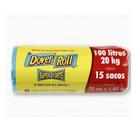 Saco de Lixo Super Forte Dover Roll 100L