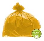 Saco De Lixo Super Leve 100l Amarelo 0,02mm 100un