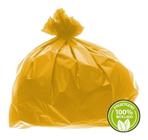 Saco De Lixo Super Leve 40 Litros Amarelo 100un