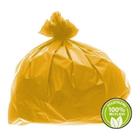 Saco De Lixo Super Leve 40 Litros Amarelo 100un