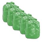 Saco De Lixo Verde 60L Pacote Com 100 Kit 5