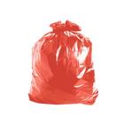 Saco De Lixo Vermelho 60L Pacote Com 100 - Redomma