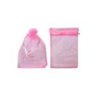 Saco De Organza 10x15cm Rosa Cl. C/10 Make - MAKE+