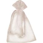 Saco de Organza Branco 16X23CM