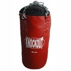Saco De Pancada 50cm Com Corrente Reforçado Com Enchimento Boxe