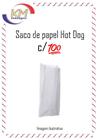 Saco de papel hot dog c/100 unid. - 8x18cm - lanchinho, saquinho de papel, cachorro quente (742) - Prolom