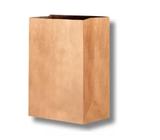 Saco De Papel Liso Kraft Delivery M 34x24x14,5 Cm