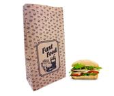 Saco Kraft Para Delivery Sos M (23,5X13X33Cm) Com 50 Un. - Distribuidora Brita