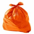 SACO LIXO 100 x 55cm LARANJA REFORÇADO REALFLEX - PCT COM 100un