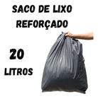 Saco Lixo 20 Litros Reforçado 1 Kg ( +/- 30 ) Resistente