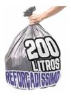 Saco Lixo 200 Litros 200 Un Cinza Reforçadíssimo