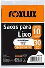 Saco Lixo 30L 59X62Cm Preto 10Pcs Almof