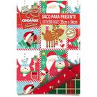 Saco Metalizado 35X55CM Natal Sortidos - Cromus