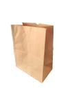 Saco Papel Kraft Sos Para Delivery 10Kg 37X22X10,5Cm Pc 100F